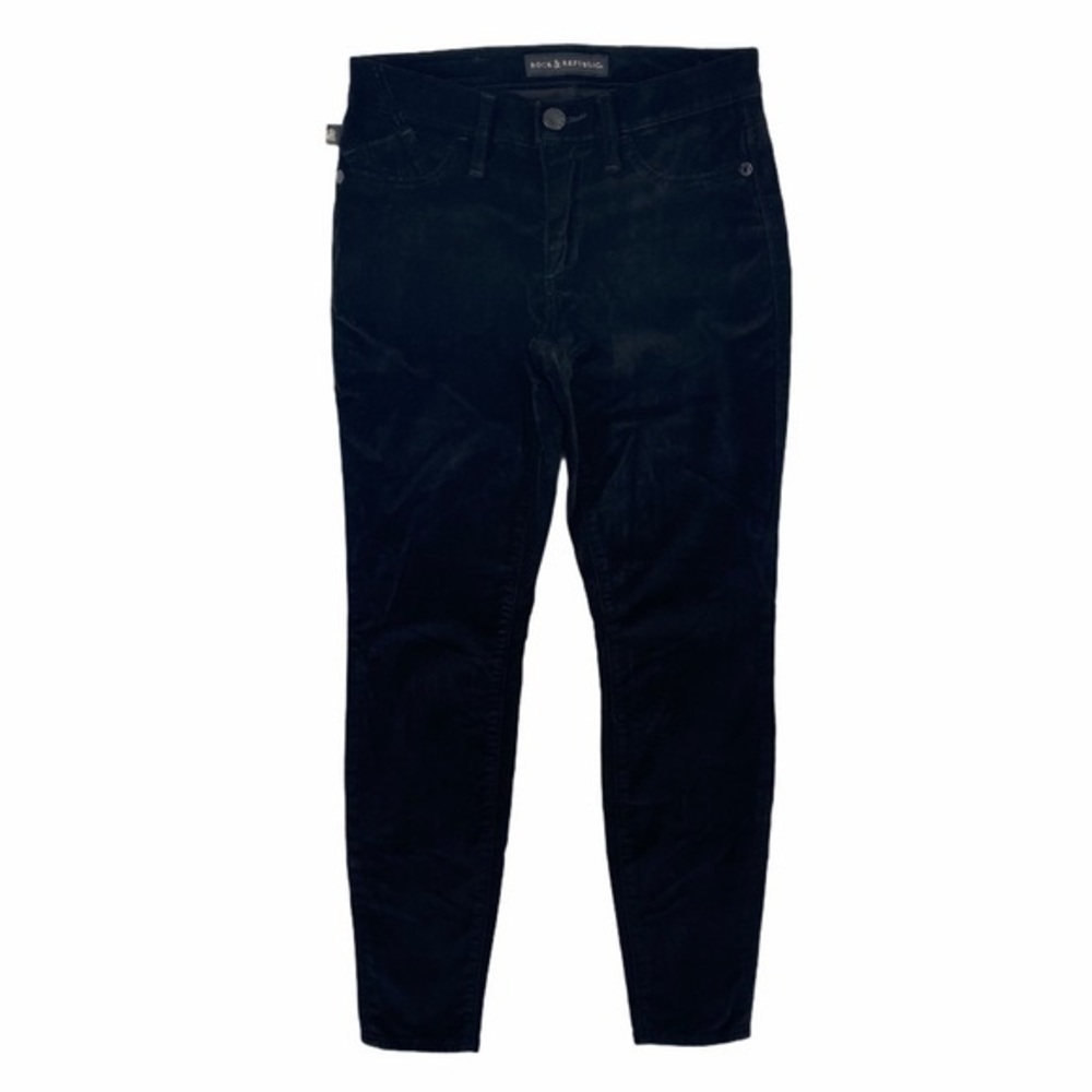 Rock & Republic Kashmiere Velvet Skinny Leg Pant